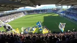 Serie B 2025-26, Frosinone - Padova 2-0, 05-04-2026, CORO Maciniamo chilometri