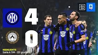 POKER INTER ed è LAUTARO show: Inter-Udinese 4-0 | Serie A TIM | DAZN Highlights