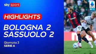 Bologna-Sassuolo 2-2: gol e highlights | Serie A