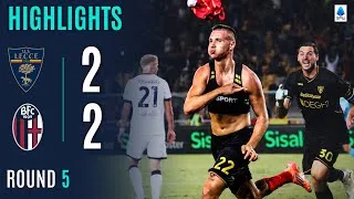 LECCE-BOLOGNA 2-2 | HIGHLIGHTS | Camarda’s first Serie A goal saves Lecce | SERIE A 2025/26