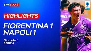 Fiorentina-Napoli 1-1: gol e highlights | Serie A