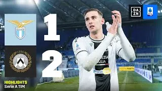 Terzo ko di fila per i biancocelesti all'Olimpico: Lazio-Udinese 1-2 | Serie A TIM | DAZN Highlights