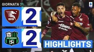 SALERNITANA-SASSUOLO 2-2 | HIGHLIGHTS | 31ª GIORNATA | SERIE A TIM 2023/24