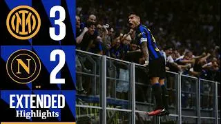 LAUTARO RIMONTA IL NAPOLI E BUTTA GIÙ LO STADIO 🏟️ | INTER 3-2 NAPOLI | EXTENDED HIGHLIGHTS 📹🖤💙