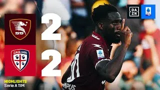 DIA raggiunge il pari con una doppietta: Salernitana-Cagliari 2-2 | Serie A TIM | DAZN Highlights