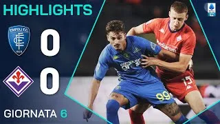 EMPOLI-FIORENTINA 0-0 | HIGHLIGHTS | 6ª GIORNATA | SERIE A ENILIVE 2024/25