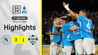 Lampo MCTOMINAY, che freddezza LUKAKU e NERES: Napoli-Como 3-1 | Serie A Enilive | DAZN Highlights