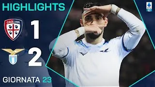 CAGLIARI-LAZIO 1-2 | HIGHLIGHTS | 23ª GIORNATA | SERIE A ENILIVE 2024/25