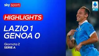 Lazio-Genoa 1-0: gol e highlights | Serie A
