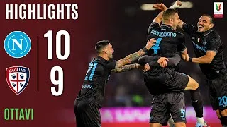 NAPOLI-CAGLIARI 10-9 dcr | HIGHLIGHTS | OTTAVI | Coppa Italia Frecciarossa 2025/26