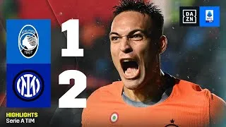 INZAGHI prova la fuga con CALHANOGLU e LAUTARO: Atalanta-Inter 1-2 | Serie A TIM | DAZN Highlights