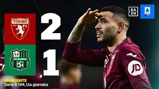 SANABRIA e VLASIC tornano decisivi: Torino-Sassuolo 2-1 | Serie A TIM | DAZN Highlights