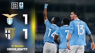 NOSLIN risponde a DELPRATO: Lazio-Parma 1-1 | Serie A Enilive | DAZN Highlights