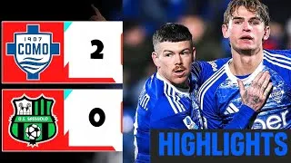 Como - Sassuolo (2-0) Gli Highlights | Serie A 2025 | como 1907 U.S. Sassuolo Calcio | como-sassuolo
