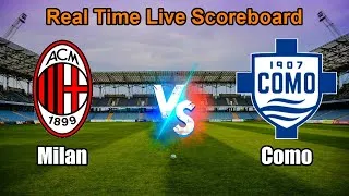 Milan vs Como Live Score - Italian Serie A