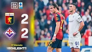 La prima di DE ROSSI E VANOLI: Genoa-Fiorentina 2-2 | Serie A Enilive | DAZN Highlights