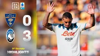 KRSTOVIC con il GOL dell'EX, rilancio DEA: Lecce-Atalanta 0-3 | Serie A Enilive | DAZN Highlights