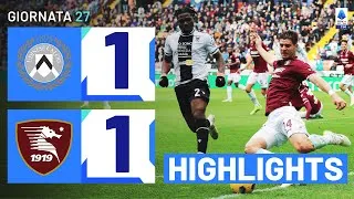 UDINESE-SALERNITANA 1-1 | HIGHLIGHTS | 27ª GIORNATA | SERIE A TIM 2023/24