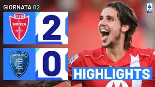 Monza-Empoli 2-0 | È Colpani-show allo U-Power Stadium: Gol e Highlights | Serie A TIM 2023/24