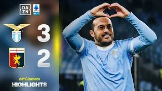 CATALDI al 10’ di recupero, il primo di TAYLOR: Lazio-Genoa 3-2 | Serie A Enilive | DAZN Highlights
