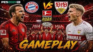 Bayern Munich vs Stuttgart | Bundesliga 2026 | Full Gameplay [Efootball 2026]