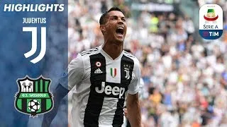 Juventus 2-1 Sassuolo | Il Primo Gol Bianconero Di Ronaldo | Serie A