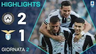 UDINESE-LAZIO 2-1 | HIGHLIGHTS | 2ª GIORNATA | SERIE A ENILIVE 2024/25