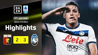 PINAMONTI non basta, RETEGUI da record: Genoa-Atalanta 2-3 | Serie A Enilive | DAZN Highlights