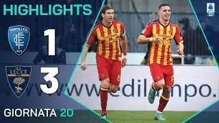 EMPOLI-LECCE 1-3 | HIGHLIGHTS | 20ª GIORNATA | SERIE A ENILIVE 2024/25