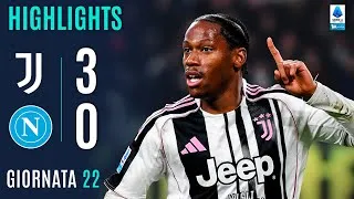 JUVENTUS-NAPOLI 3-0 | HIGHLIGHTS | 22ª GIORNATA | SERIE A ENILIVE 2025/26