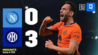 INZAGHI è primo con CALHANOGLU, BARELLA e THURAM: Napoli-Inter 0-3 | Serie A TIM | DAZN Highlights