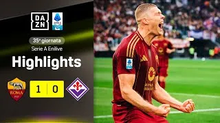 DOVBYK fa sognare RANIERI: Roma-Fiorentina 1-0 | Serie A Enilive | DAZN Highlights