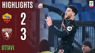 ROMA-TORINO 2-3 | HIGHLIGHTS | OTTAVI DI FINALE | Coppa Italia Frecciarossa 2025/26