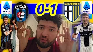 PISA 0-1 PARMA: L'IMPRECISIONE AVVERSARIA E DOVERI CI GRAZIANO | 14° GIORNATA SERIE A ENILIVE