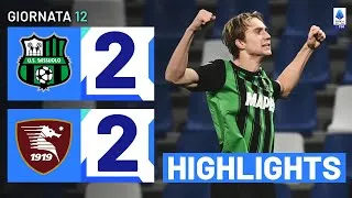SASSUOLO-SALERNITANA 2-2 | HIGHLIGHTS | 12ª GIORNATA | SERIE A TIM 2023/24