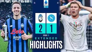 ATALANTA-NAPOLI 2-1 | EXTENDED HIGHLIGHTS | SERIE A 2025/26