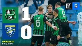 THORSTVEDT decisivo, KAIO JORGE sbaglia: Sassuolo-Frosinone 1-0 | Serie A TIM | DAZN Highlights