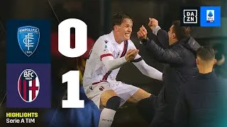 FABBIAN all'ultimo respiro: Empoli-Bologna 0-1 | Serie A TIM | DAZN Highlights