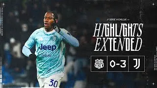 Extended HIGHLIGHTS Sassuolo 0-3 Juventus | Serie A