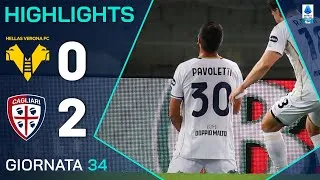 VERONA-CAGLIARI 0-2 | HIGHLIGHTS | 34ª GIORNATA | SERIE A ENILIVE 2024/25