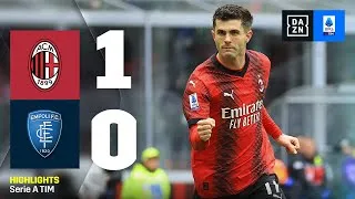 A San Siro basta PULISIC, PIOLI è secondo: Milan-Empoli 1-0 | Serie A TIM | DAZN Highlights
