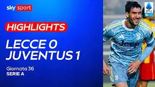Lecce-Juventus 0-1: gli highlights | Serie A