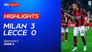 Milan-Lecce 3-0: gol e highlights | Serie A