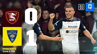 3 punti FONDAMENTALI! Salernitana-Lecce 0-1 | Serie A TIM | DAZN Highlights