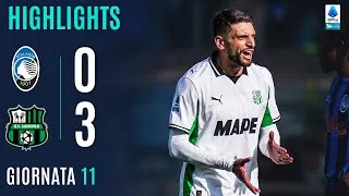 ATALANTA-SASSUOLO 0-3 | HIGHLIGHTS | 11ª GIORNATA | SERIE A ENILIVE 2025/26