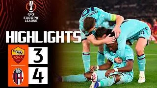 Roma Bologna | 3-4 | Gli Highlights | UEFA Europa League 2025/26 | Roma Bologna