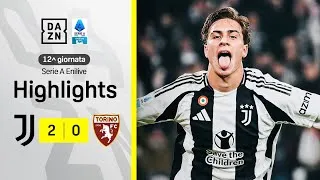 WEAH e YILDIZ  si prendono il DERBY: Juventus-Torino 2-0 | Serie A Enilive | DAZN Highlights
