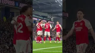 Bukayo Saka GOAL Vs Brighton #arsenal #arsenalnews #Saka#footballhighlights