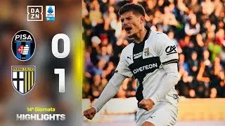 BENEDYCZAK non sbaglia, 3 punti per CUESTA: Pisa-Parma 0-1 | Serie A Enilive | DAZN Highlights