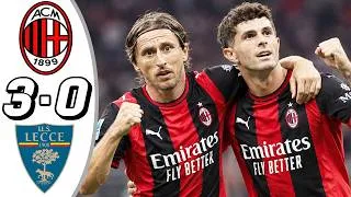 AC Milan vs Lecce 3-0 - HL &amp; GoaIs - 2026